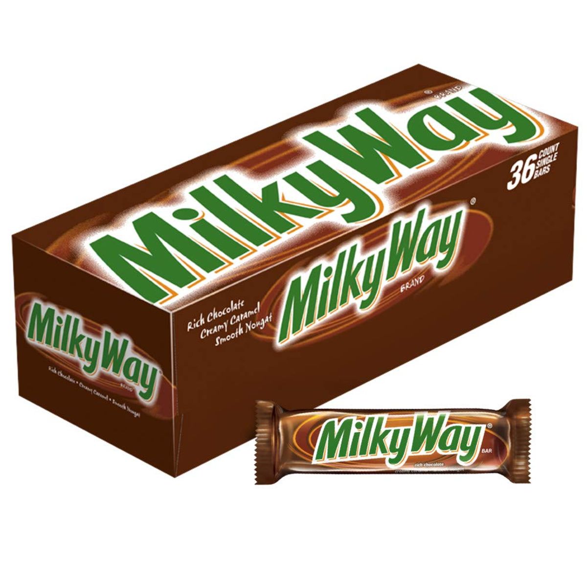 GENERICO - Milkiway Milkiway Barra Mediana 36 Unidades 52 GR Display