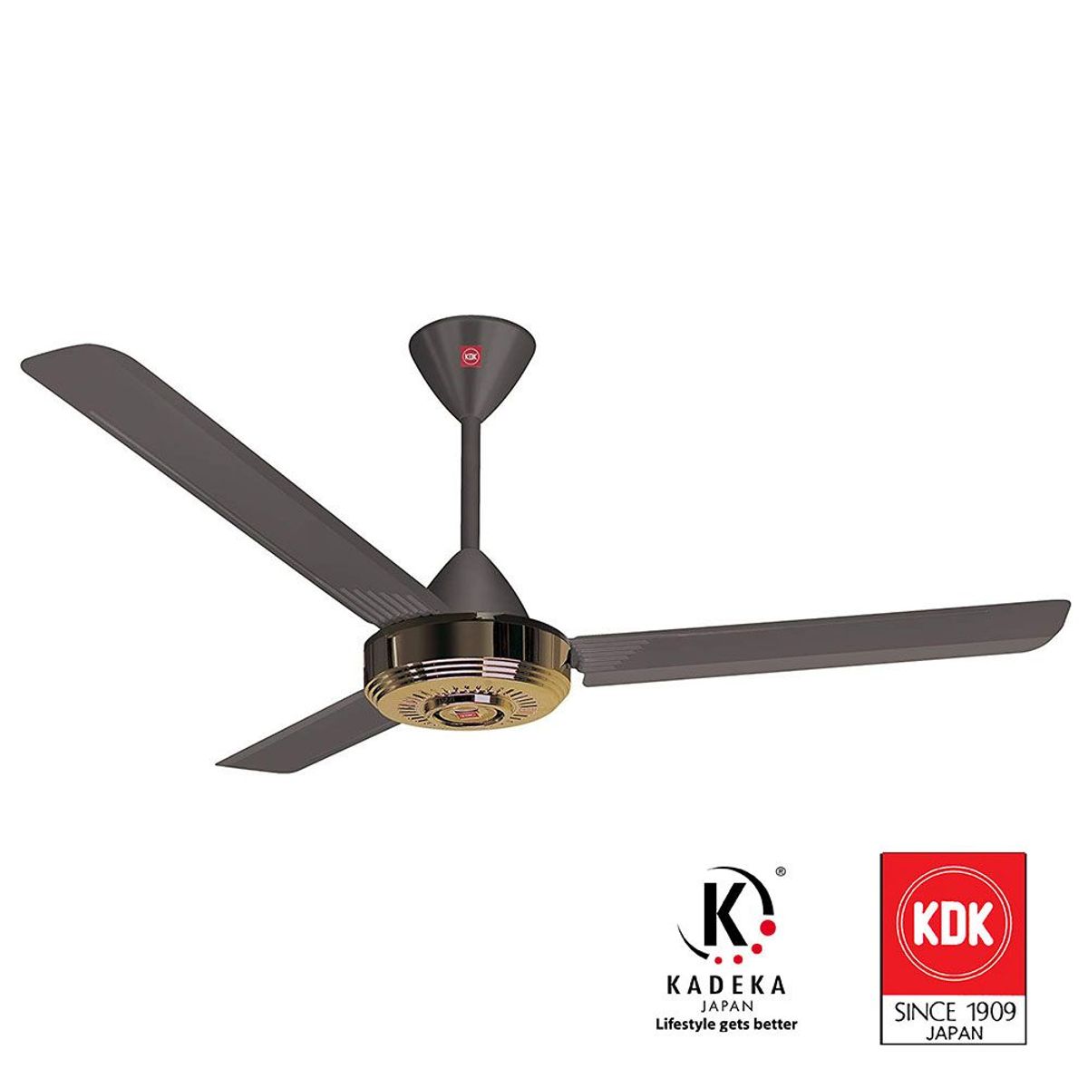 KDK - Ventilador Techo KDK  Original  56" Lujo CAFE  N56YG