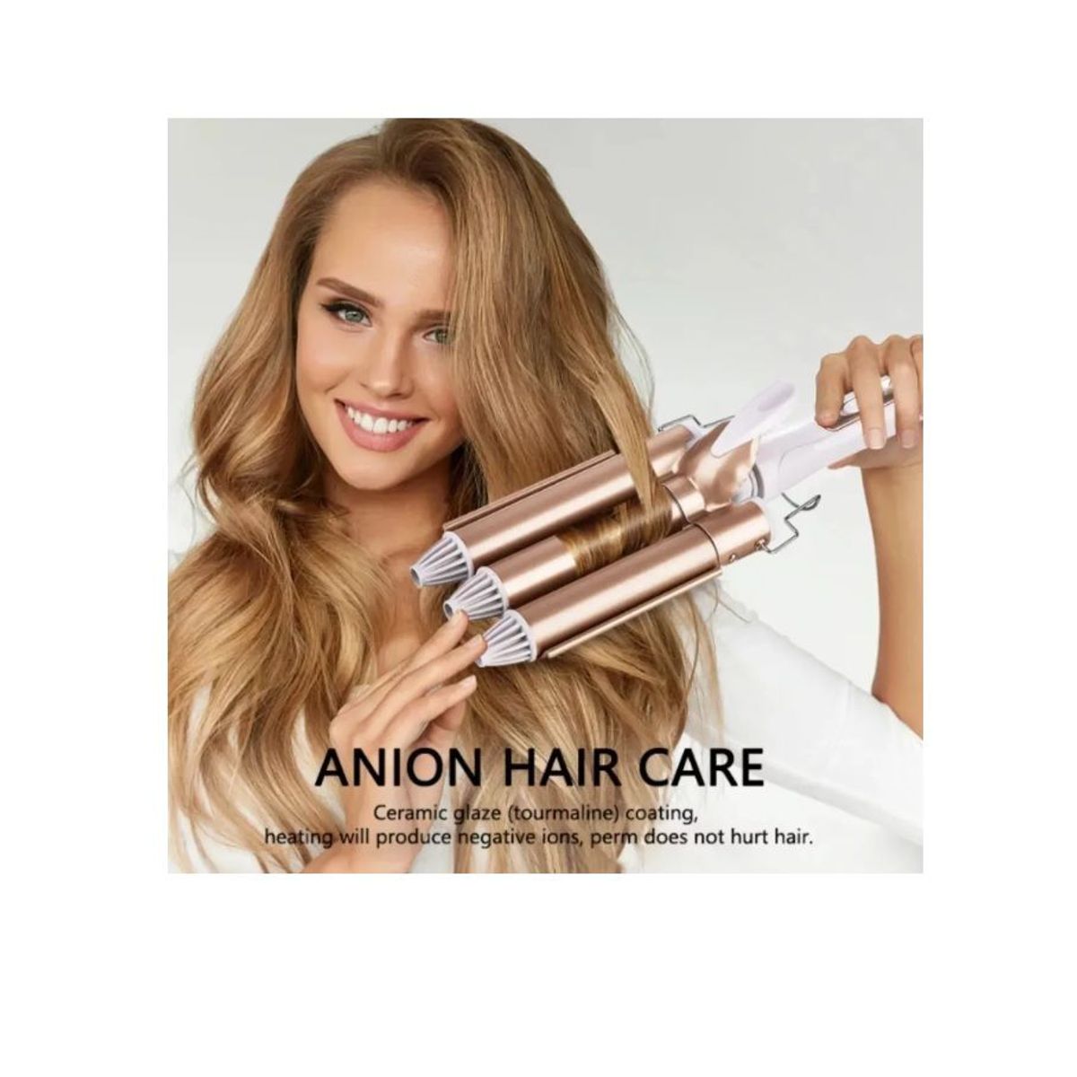 GENERICO - Pinza De Cabello Ondas De Sirena Rizadora