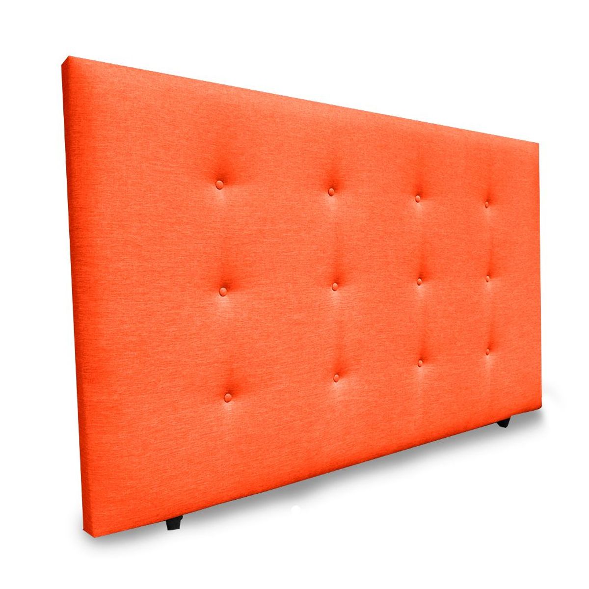MAGIC CLASS - CABECERO NAIROBI DE PISO160X120 ECOCUERO NARANJA