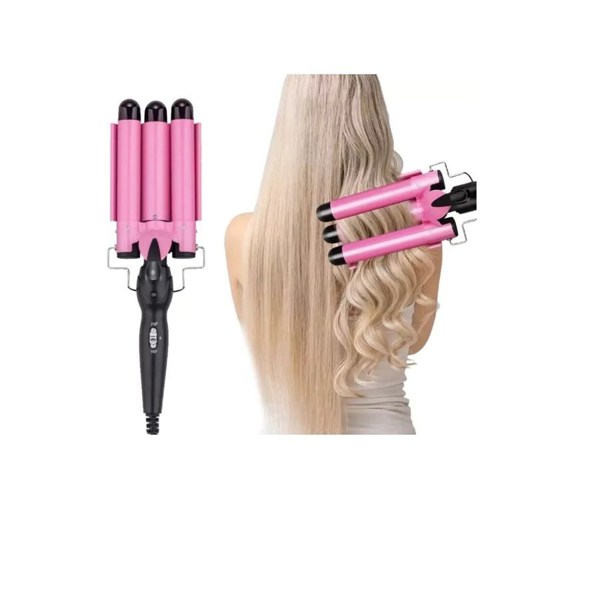 GENERICO - Pinza De Cabello Ondas De Sirena Rizadora
