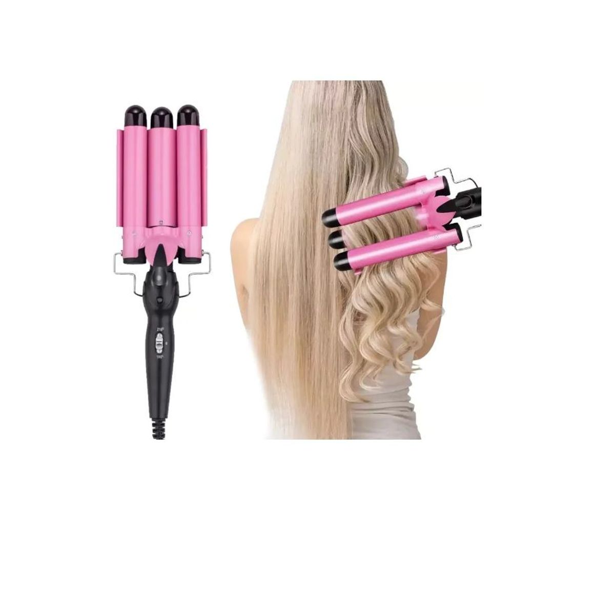 GENERICO - Pinza De Cabello Ondas De Sirena Rizadora