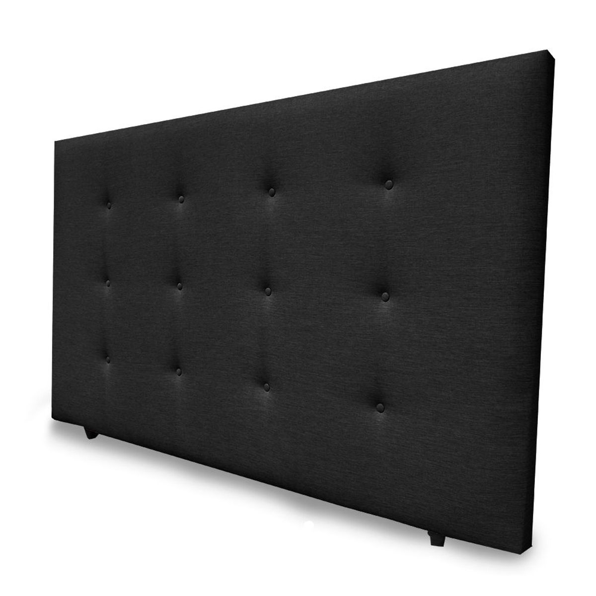 MAGIC CLASS - CABECERO NAIROBI DE PISO200X120 ECOCUERO NEGRO