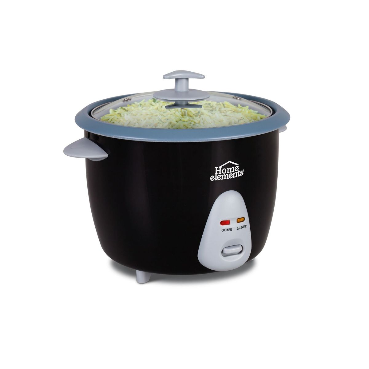 HOME ELEMENTS - Olla Arrocera 0,6 L Negra Home Elements