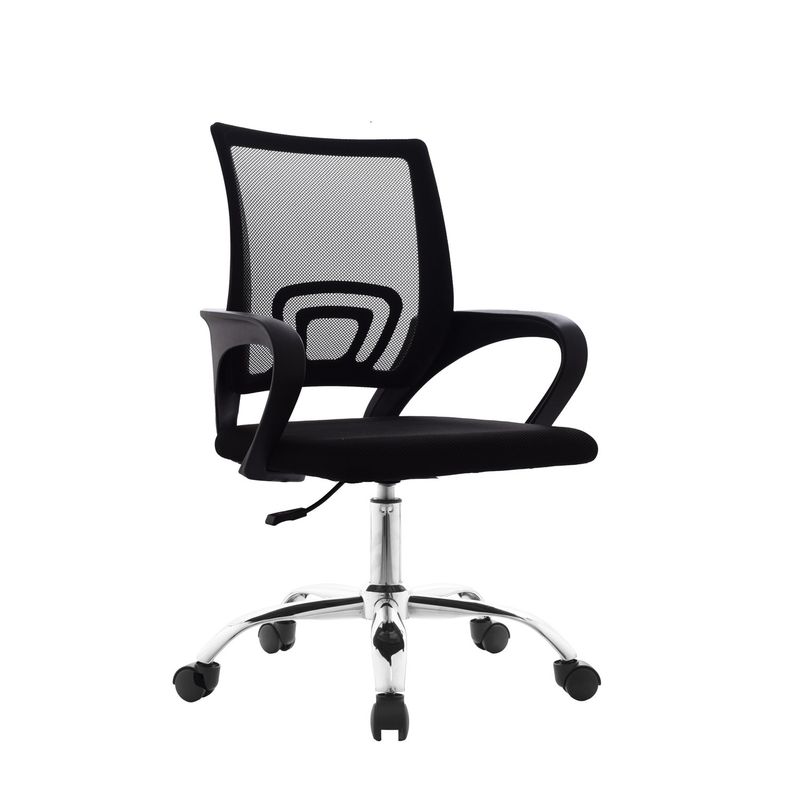 BONNO - Silla Giratoria De Oficina Clasica Atlantis Eco Bonno Negro