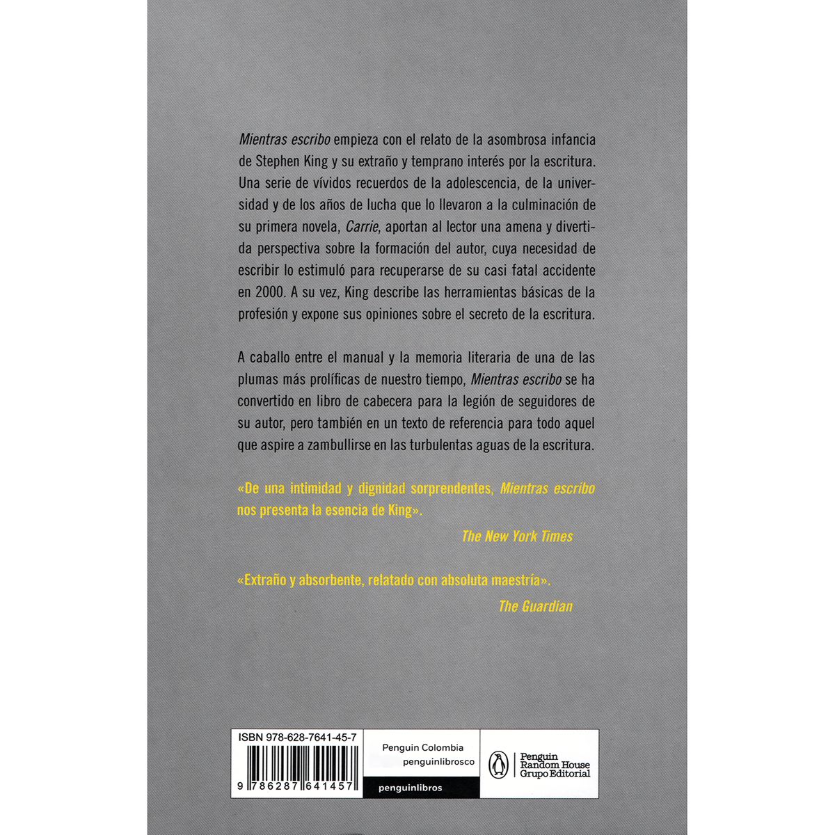 DEBOLSILLO - Mientras Escribo. Stephen King