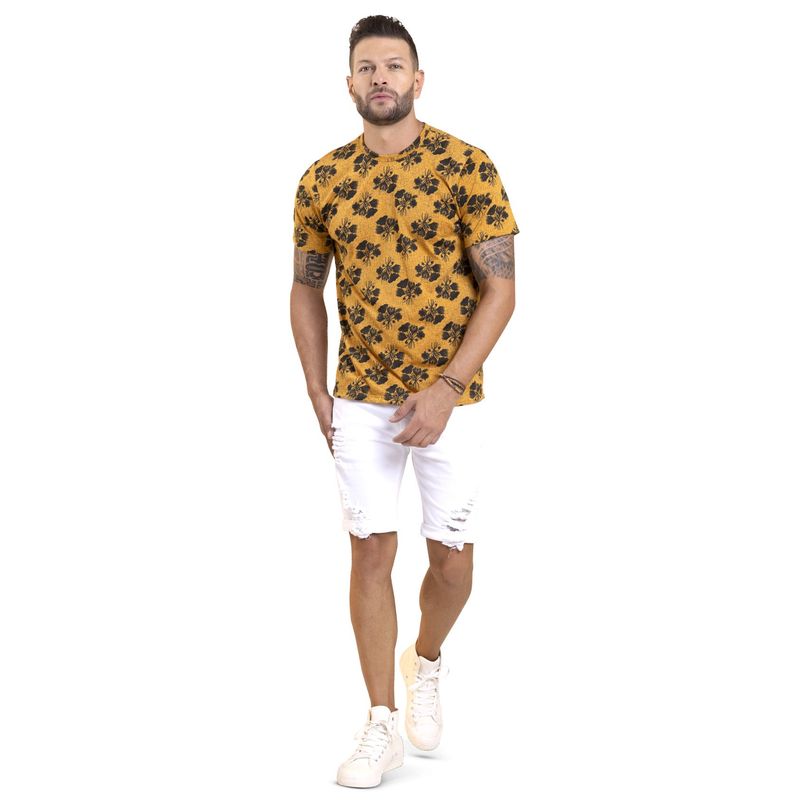 MARKETING PERSONAL - Camiseta Hombre Amarillo Mp 4103