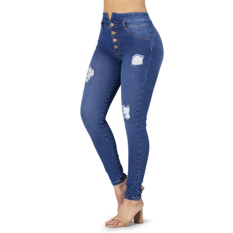 MARKETING PERSONAL - Jean Mujer Azul Mp 5779
