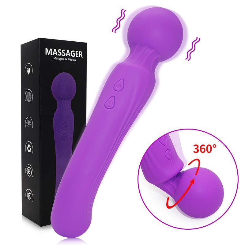 GENERICO - Vibrador Masajeador Hitachi doble estimulación Doble Motor