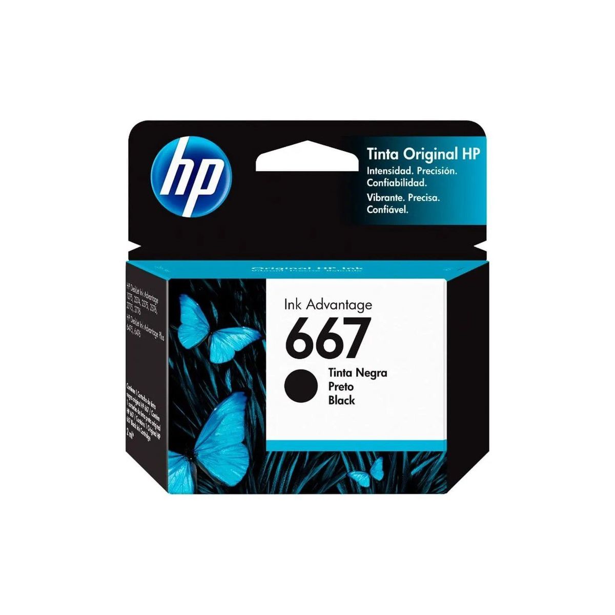 HP - Cartucho de Tinta HP 667 Negro