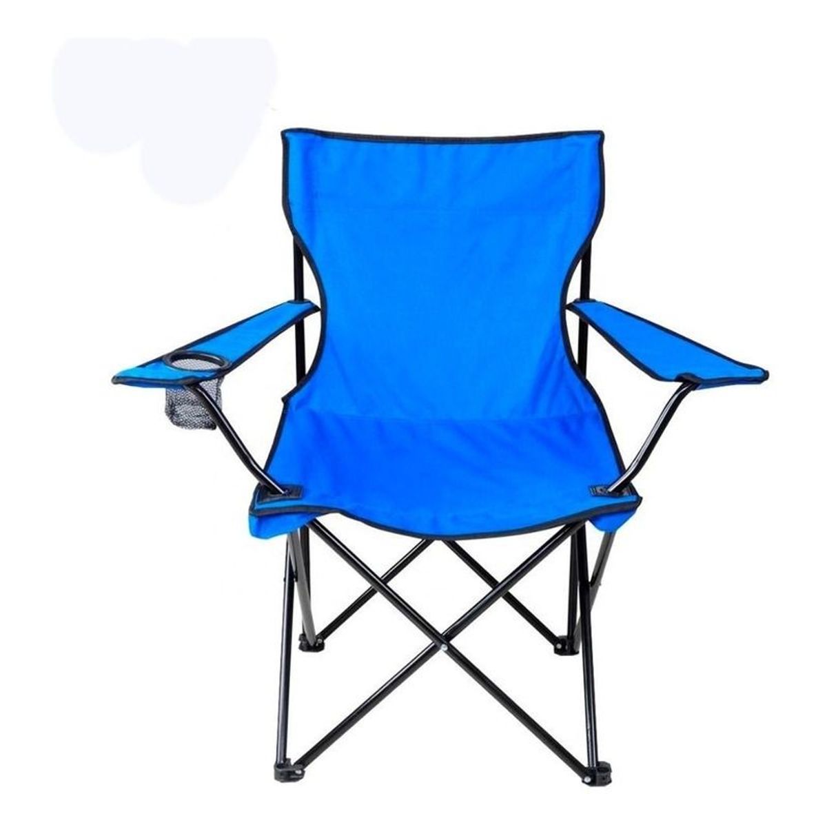 JARDIMEX - Silla Plegable Con Portavasos Camping Parque Exterior