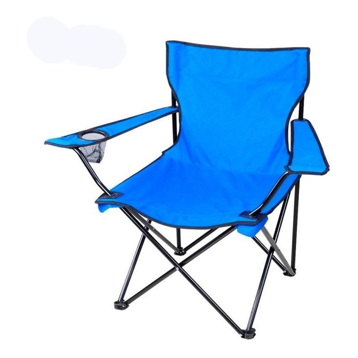 JARDIMEX - Silla Plegable Con Portavasos Camping Parque Exterior