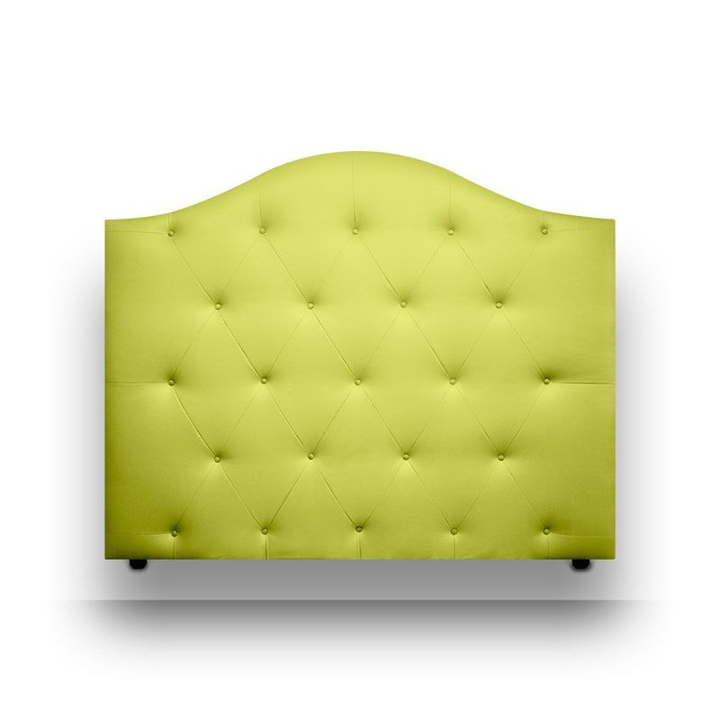 MAGIC CLASS - CABECERO DE LUJO ROUND DE PISO100x130 ECOCUERO VERDE