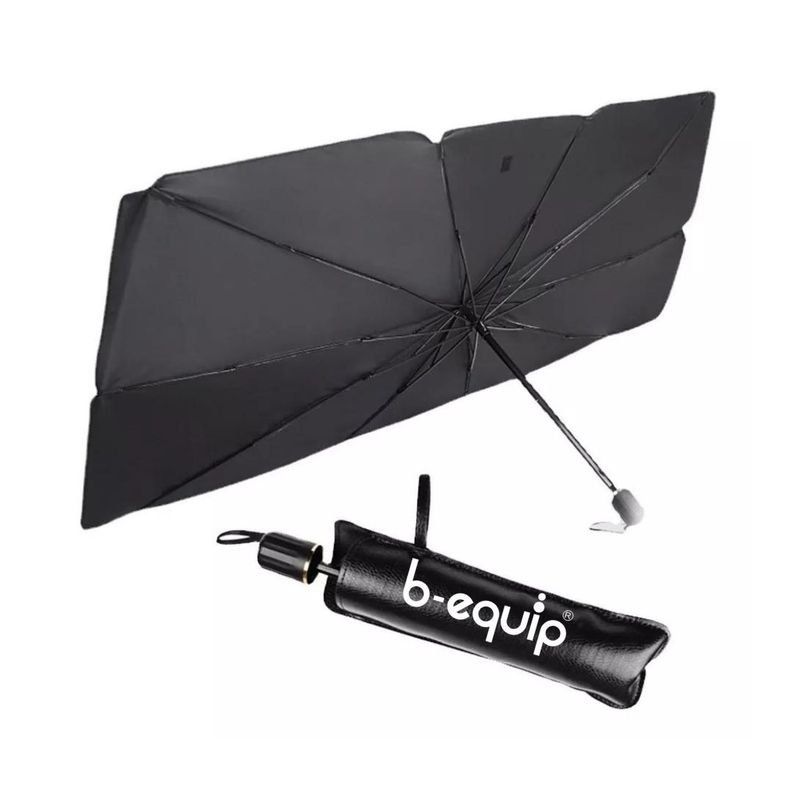 B EQUIP - Sombrilla Parasol Tapasol Carro Protección Solar Talla L