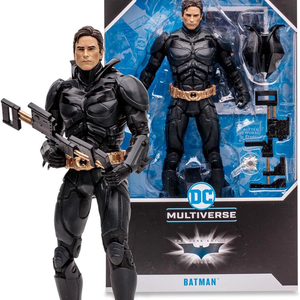 DC COMICS - Figura Batman Kong Sky Dive Dark Knight Trilogy Dc Mcfarlane