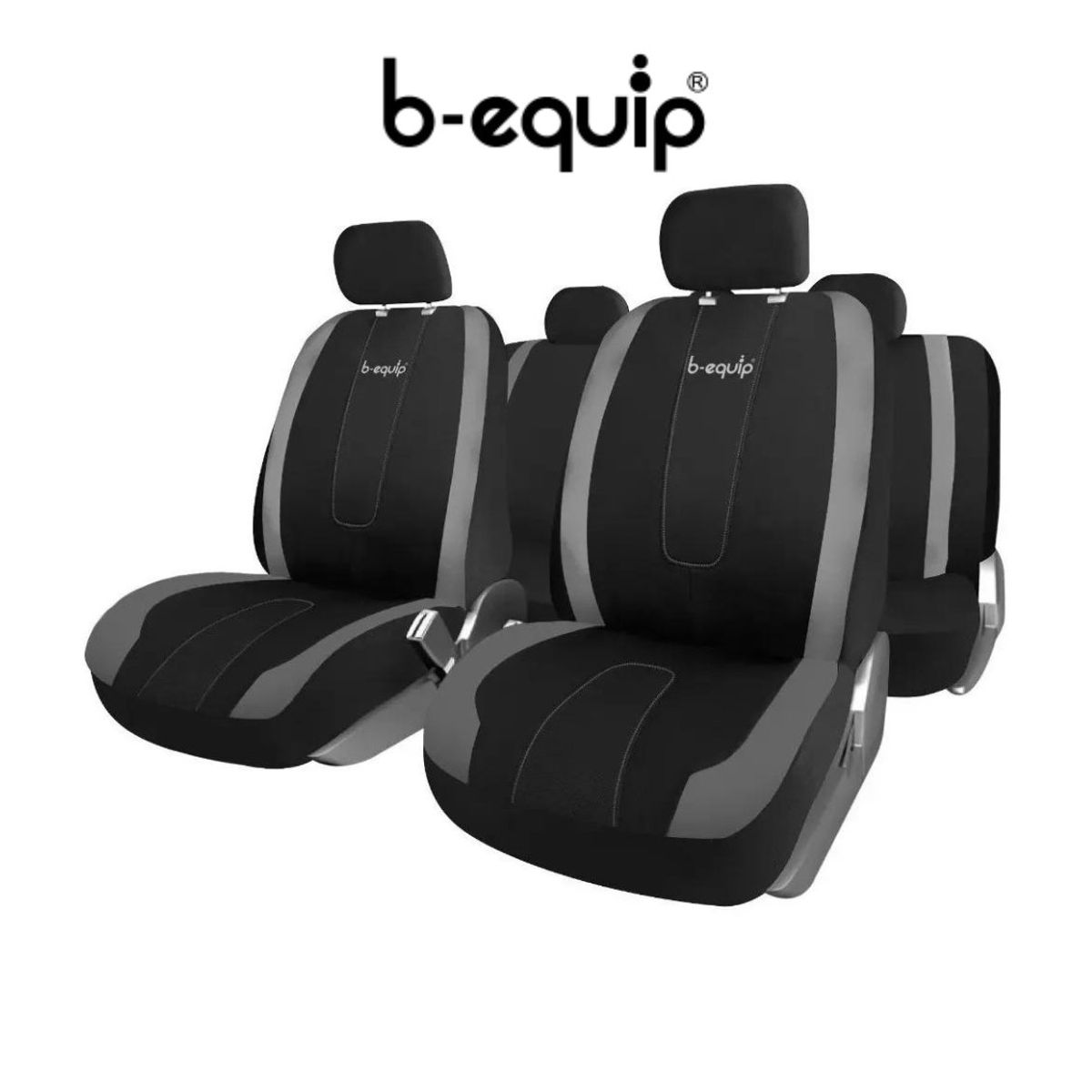 B EQUIP - Set Fundas Cubre Asiento Forro Carro B-equip ADV1462