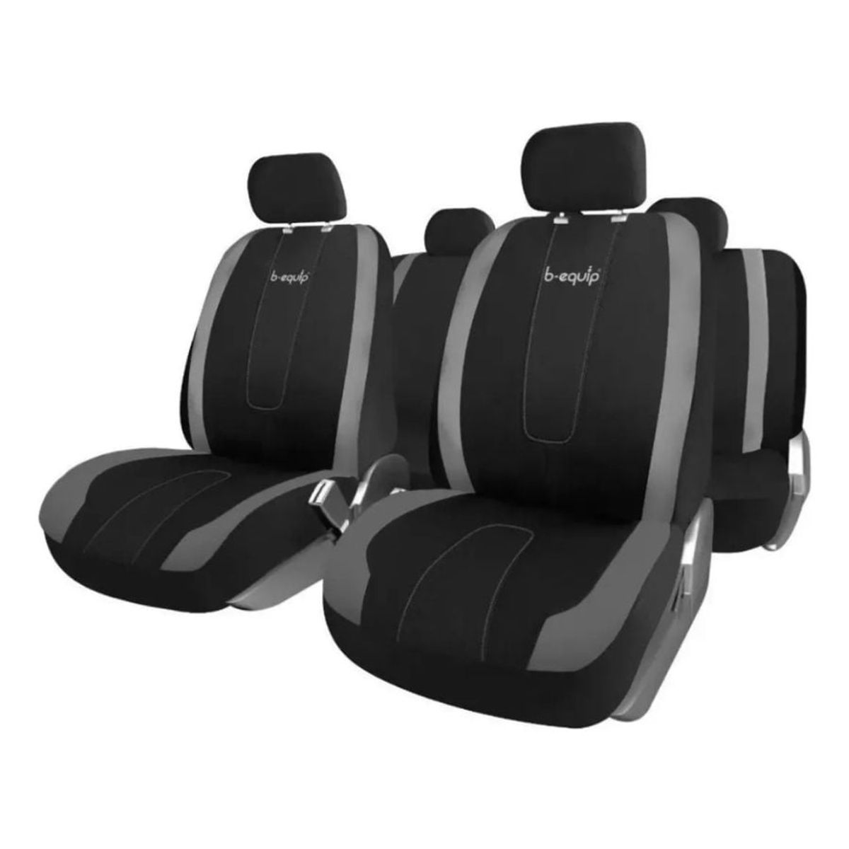 B EQUIP - Set Fundas Cubre Asiento Forro Carro B-equip ADV1462