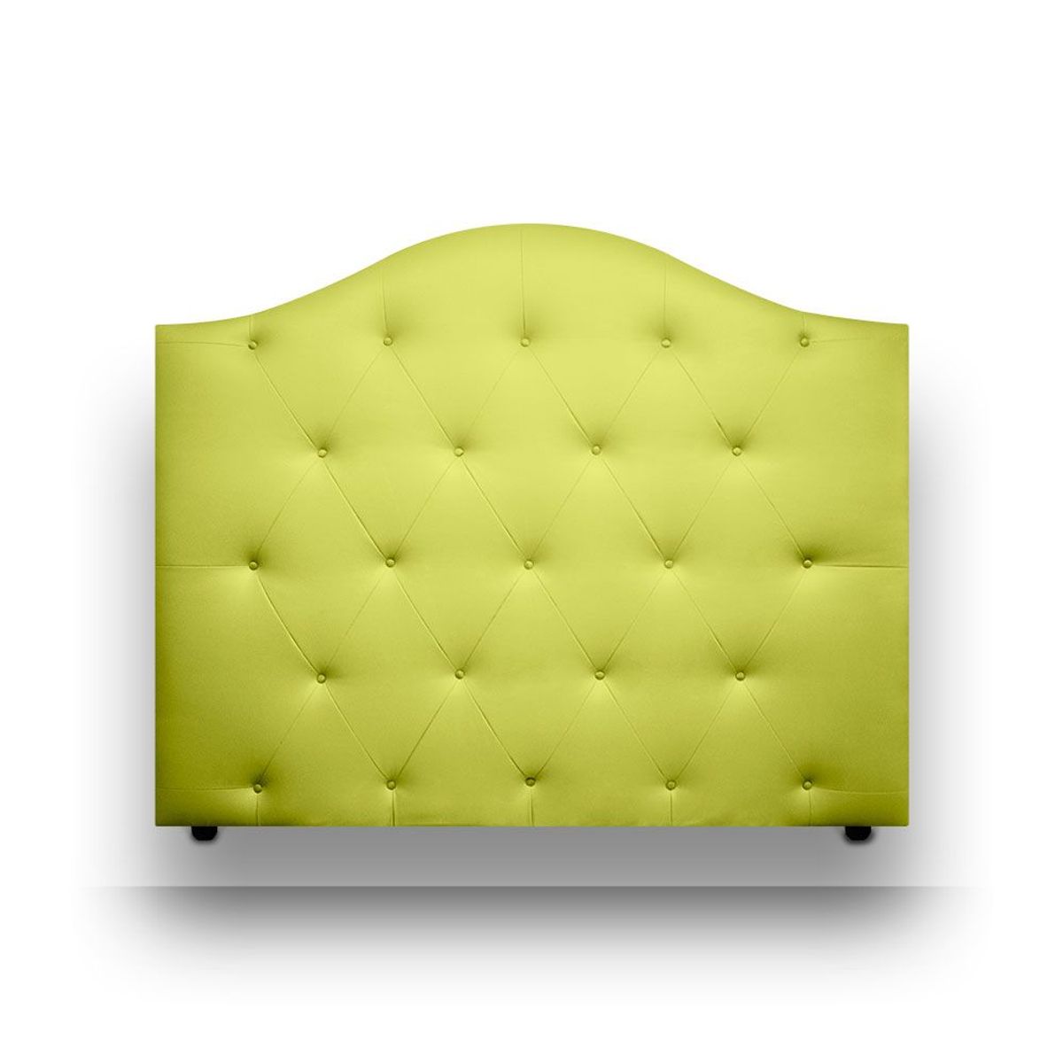 MAGIC CLASS - CABECERO DE LUJO ROUND DE PISO120x130 ECOCUERO VERDE