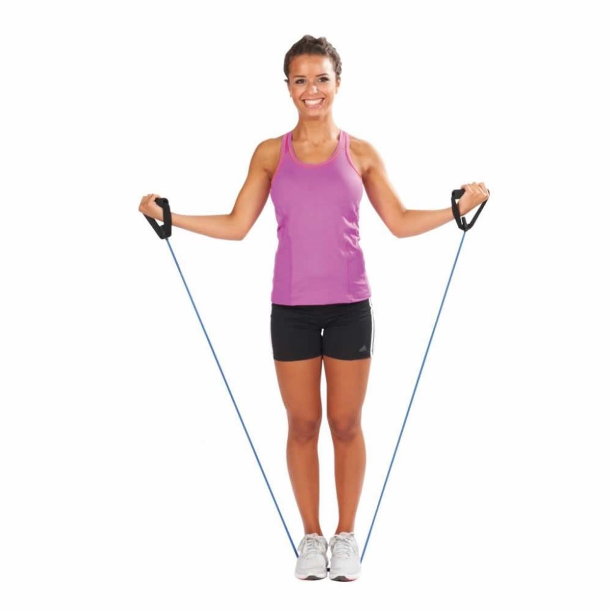 GENERICO - Teratubo Banda Elástica Resistencia Tonificador Miyagi 20lb