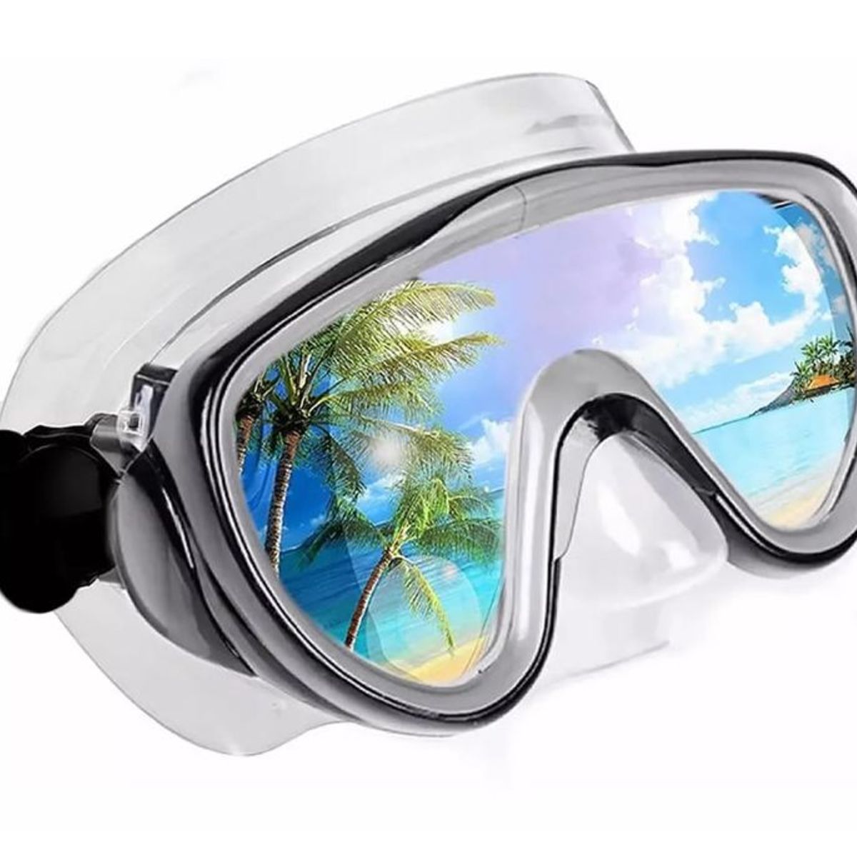 GENERICO - Careta Buceo Pesca Gafas Natación Vidrio Templado