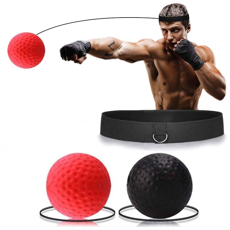 GENERICO - Bola Entrenamiento Boxeo Balon Cabeza Mejora Reflejos Indoor