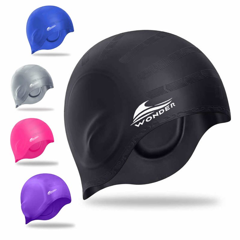 GENERICO - Gorro Natación Buceo Piscina Wonder Silicona Entrenamiento