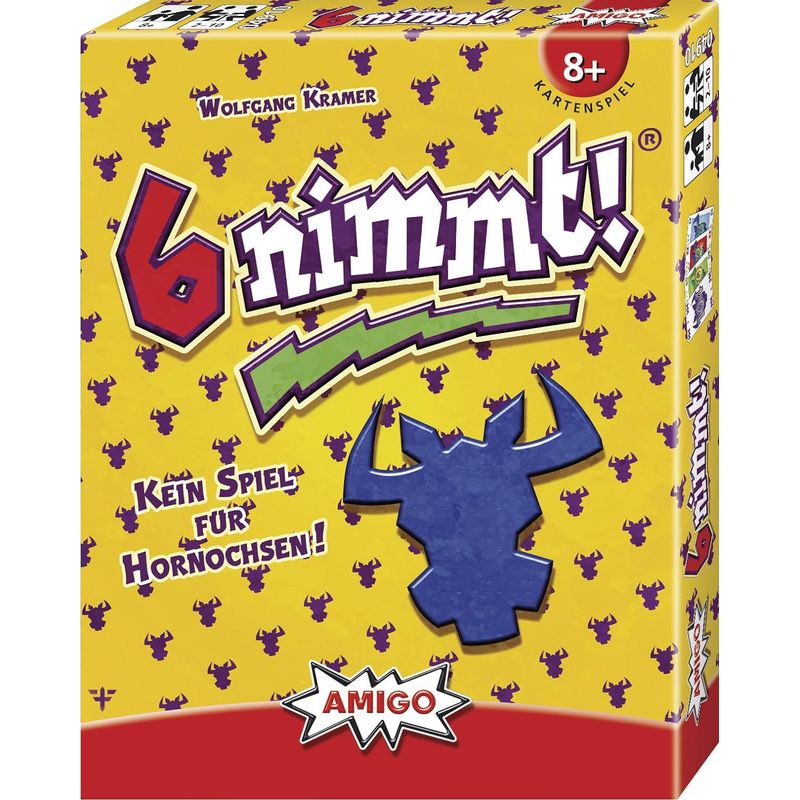 JUGANDO Y EDUCANDO - Juego De Mesa Toma 6 Cartas Familiar Estrategia Adultos Niño