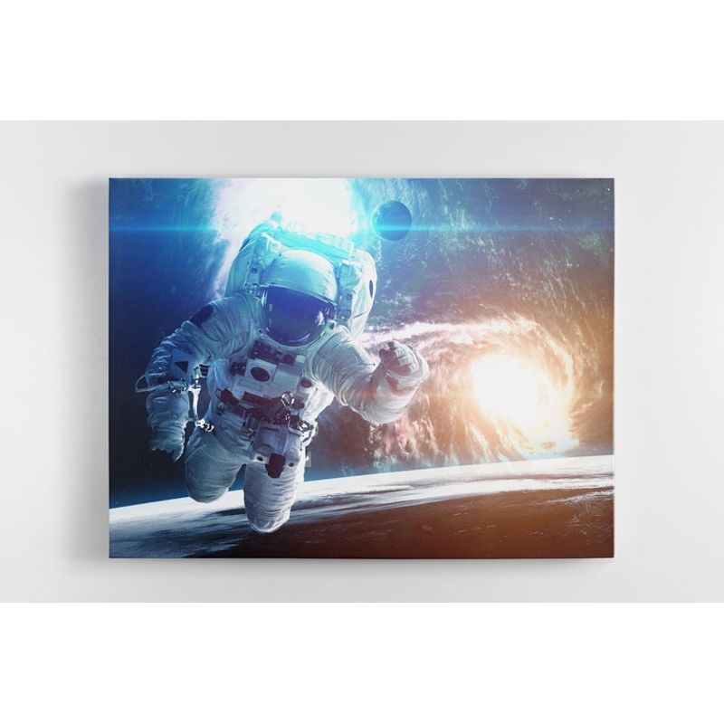 TAYRONA STORE - Cuadro En Lienzo Para Habitaciones Astronauta 37 75x60cm