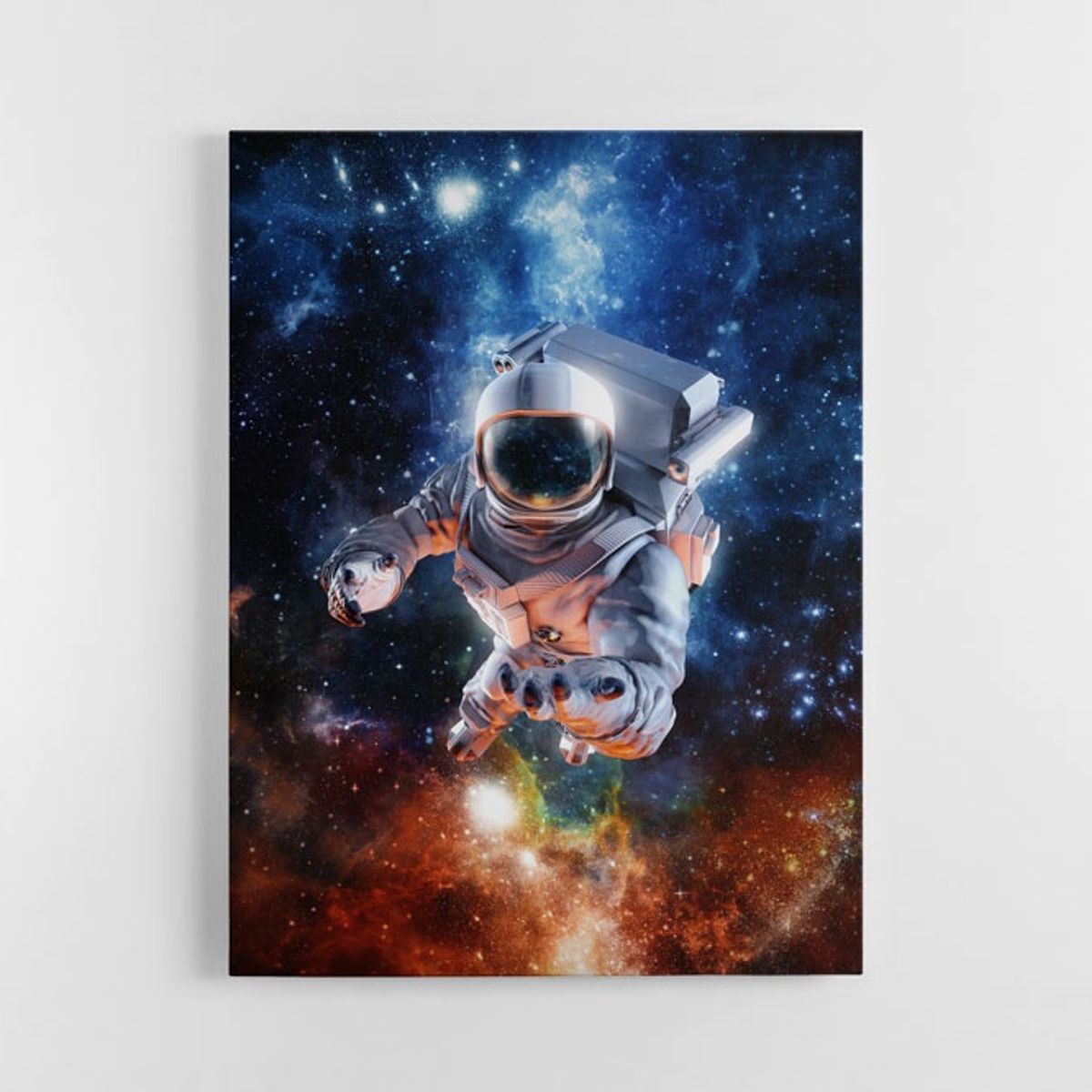 TAYRONA STORE - Cuadro En Lienzo Para Habitaciones Astronauta 49 75x100cm