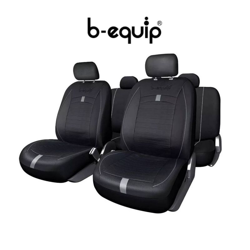 B EQUIP - Set Funda Cubre Asiento Carro Forro Protector B-equip