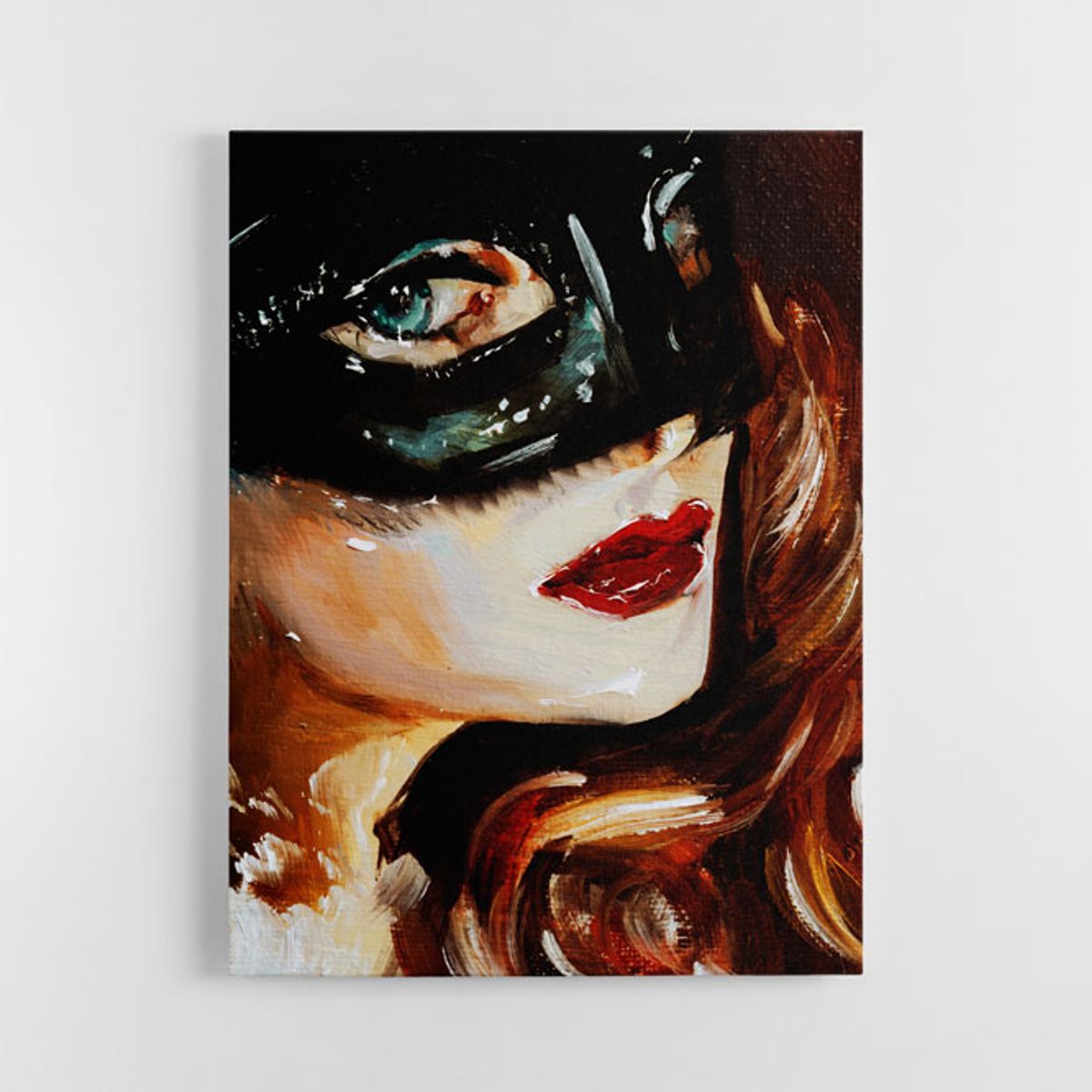 TAYRONA STORE - Cuadro En Lienzo Para Habitaciones Cara Mujer Art 61 30x40cm