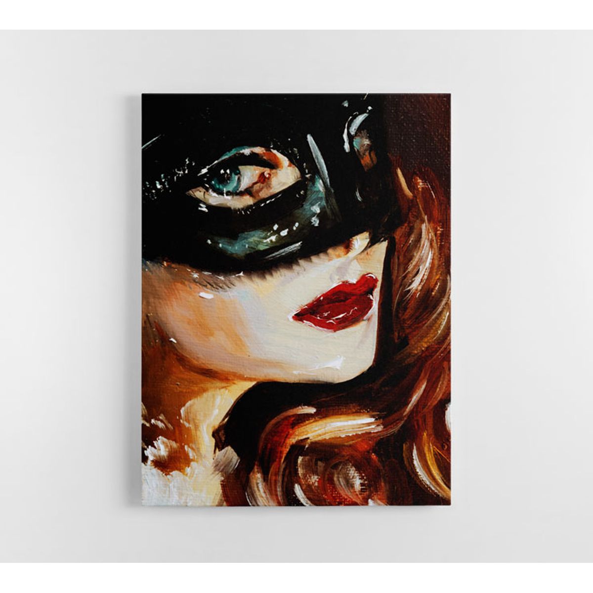 TAYRONA STORE - Cuadro En Lienzo Para Habitaciones Cara Mujer Art 61 30x40cm
