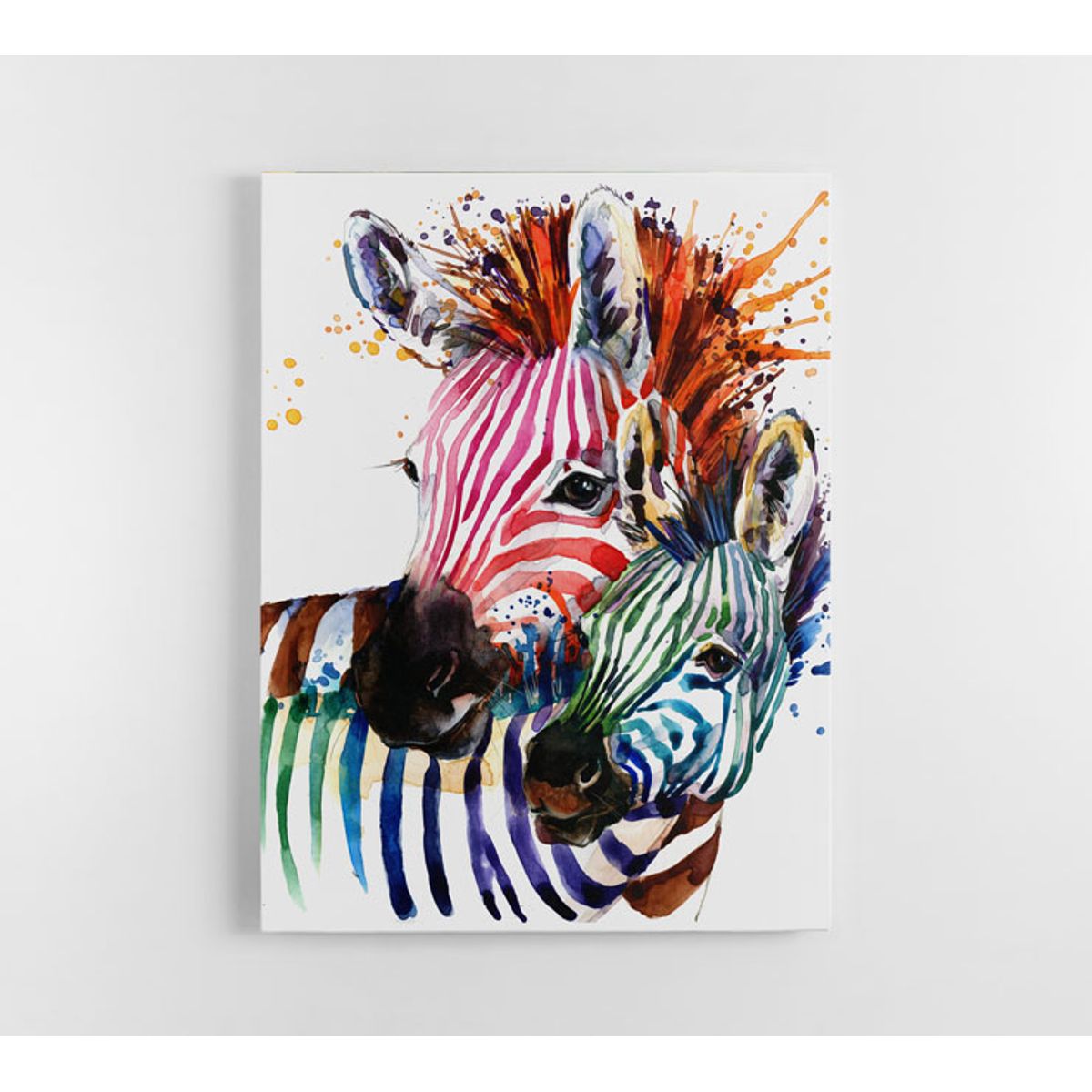 TAYRONA STORE - Cuadro En Lienzo Para Habitaciones Cebra 09 30x40cm