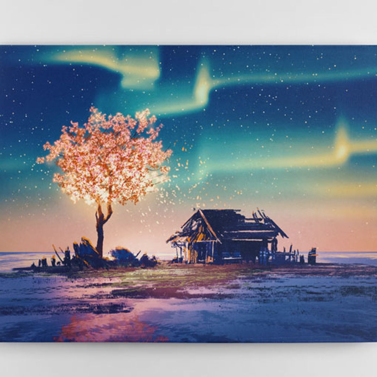 TAYRONA STORE - Cuadro En Lienzo Para Habitaciones Fantasia 092 75x60cm