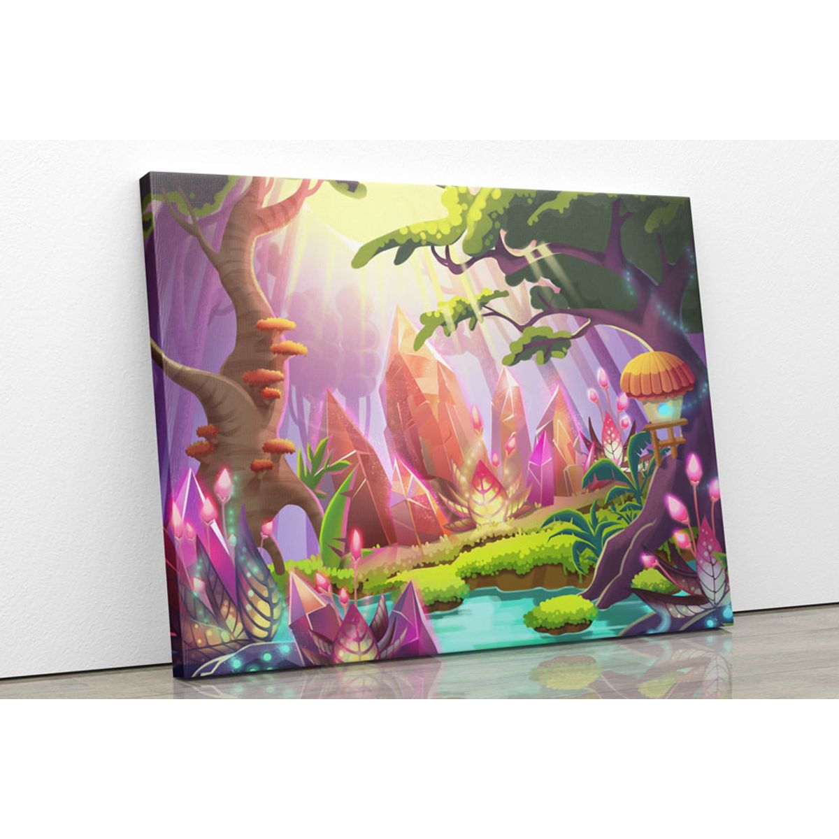 TAYRONA STORE - Cuadro En Lienzo Para Habitaciones Fantasia 126 100x80cm