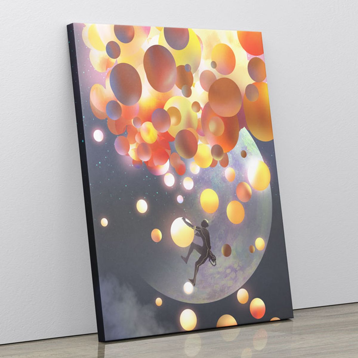 TAYRONA STORE - Cuadro En Lienzo Para Habitaciones Fantasia 135 75x100cm