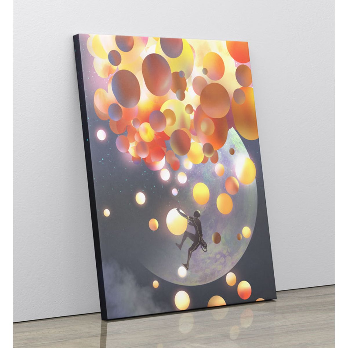 TAYRONA STORE - Cuadro En Lienzo Para Habitaciones Fantasia 135 75x100cm