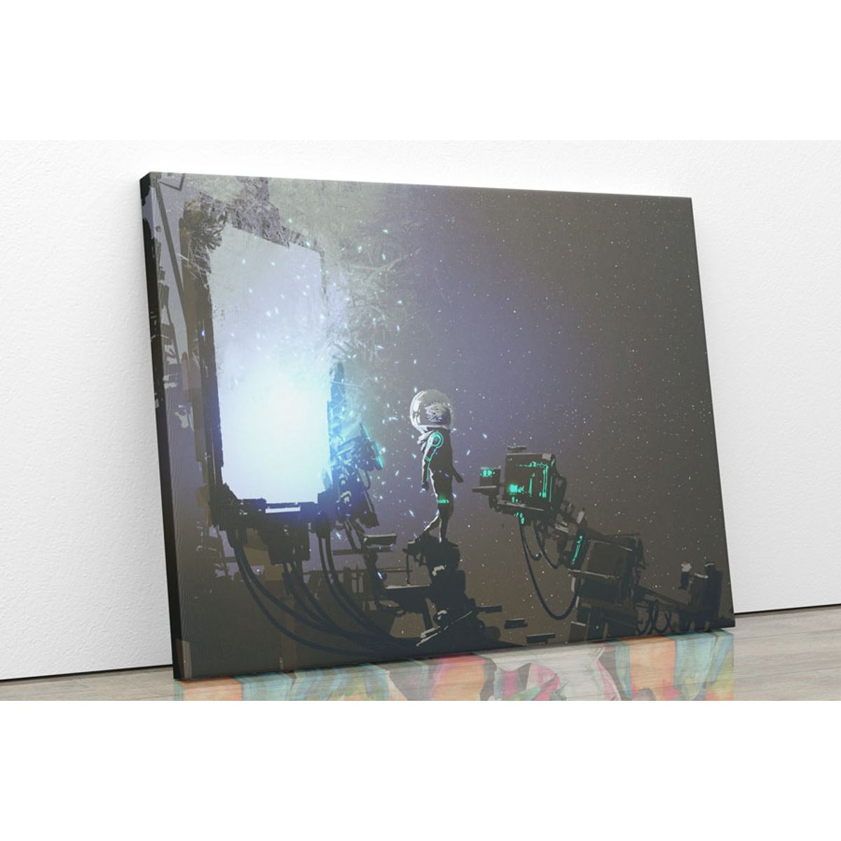 TAYRONA STORE - Cuadro En Lienzo Para Habitaciones Fantasia 141 125x100cm