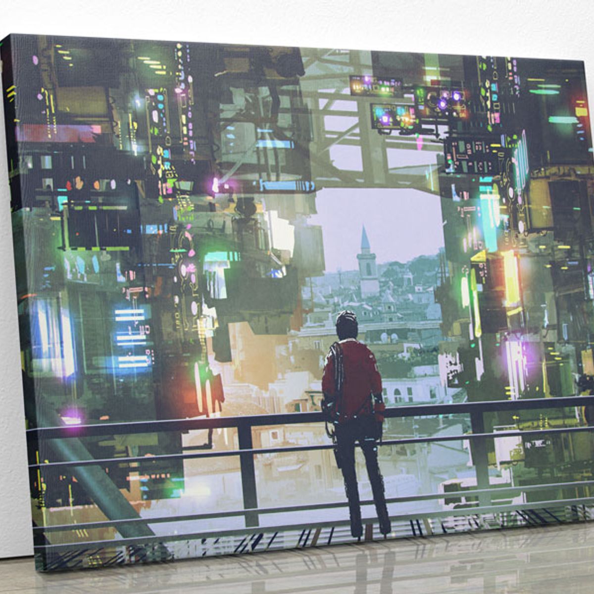 TAYRONA STORE - Cuadro En Lienzo Para Habitaciones Fantasia 160 125x100cm