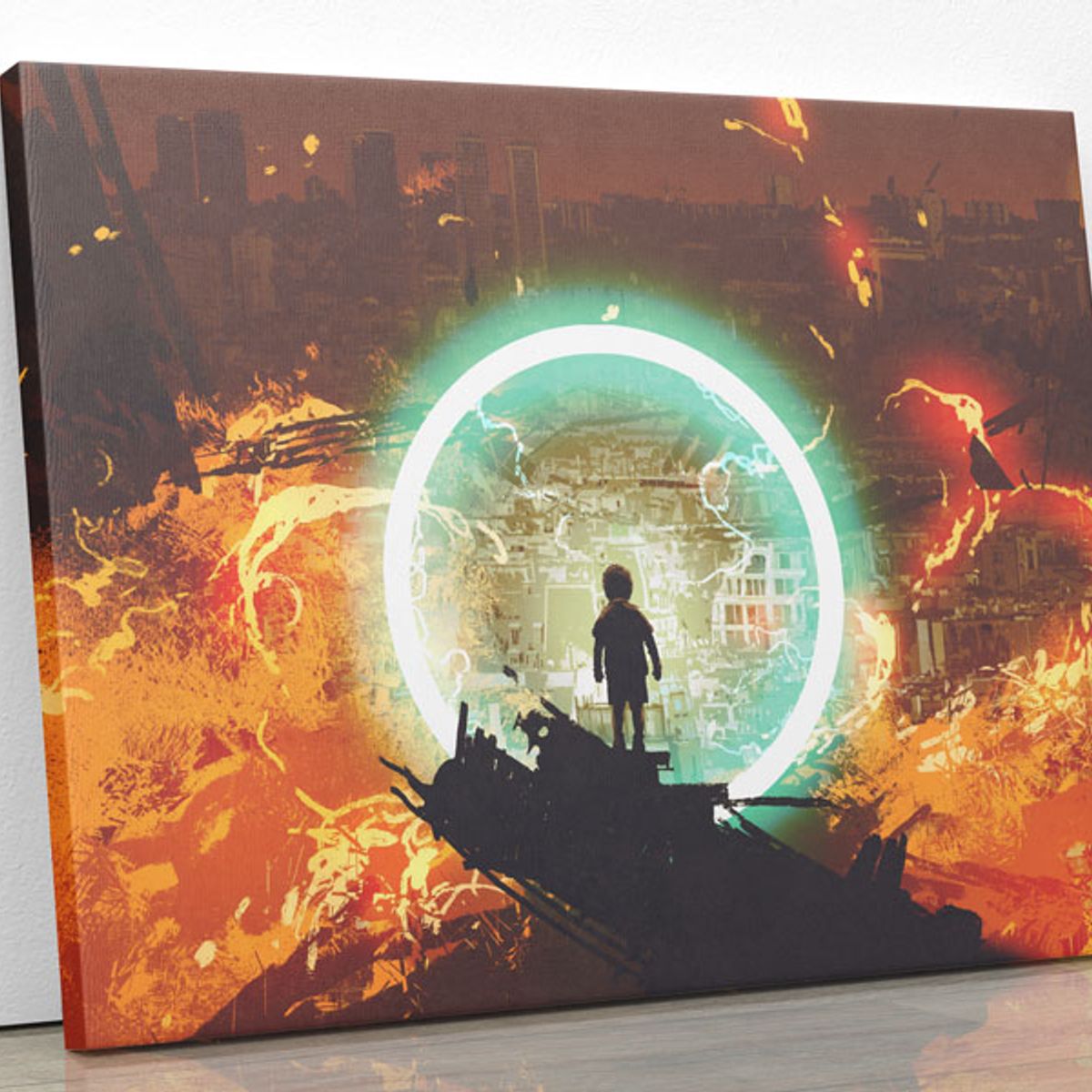 TAYRONA STORE - Cuadro En Lienzo Para Habitaciones Fantasia 162 125x100cm