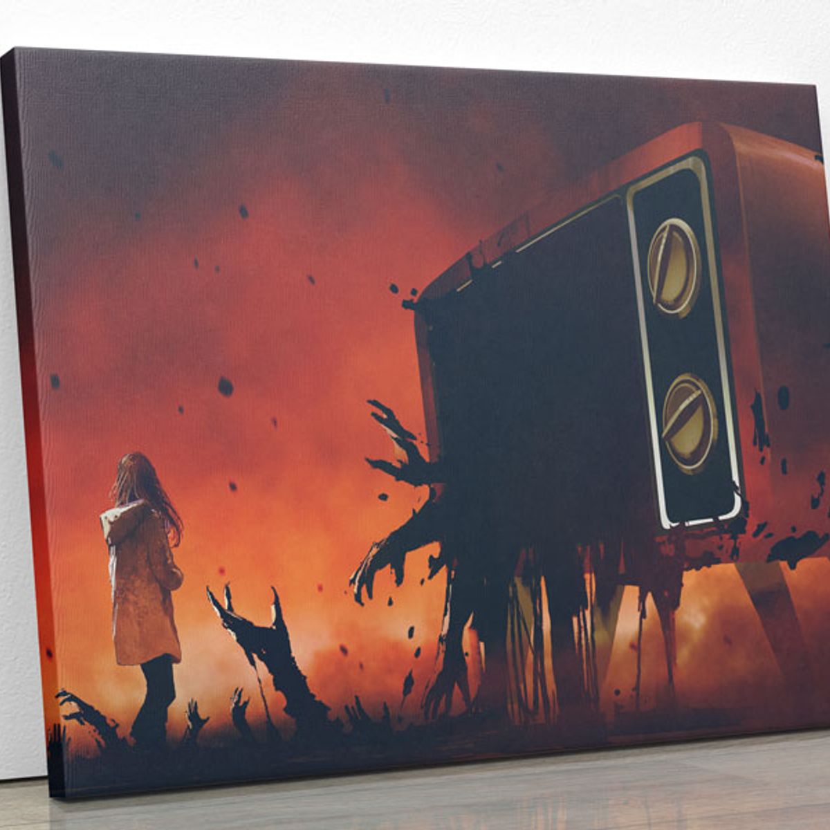 TAYRONA STORE - Cuadro En Lienzo Para Habitaciones Fantasia 176 75x60cm