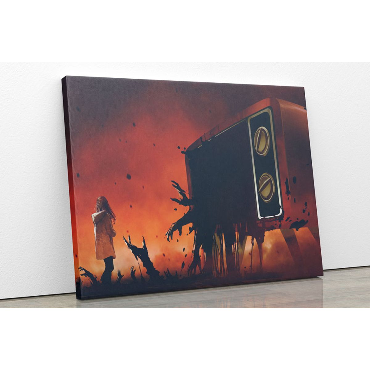 TAYRONA STORE - Cuadro En Lienzo Para Habitaciones Fantasia 176 75x60cm