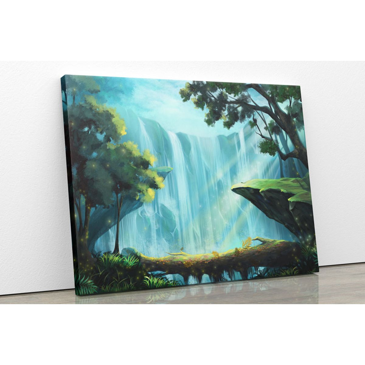 TAYRONA STORE - Cuadro En Lienzo Para Habitaciones Fantasia 190 75x60cm.