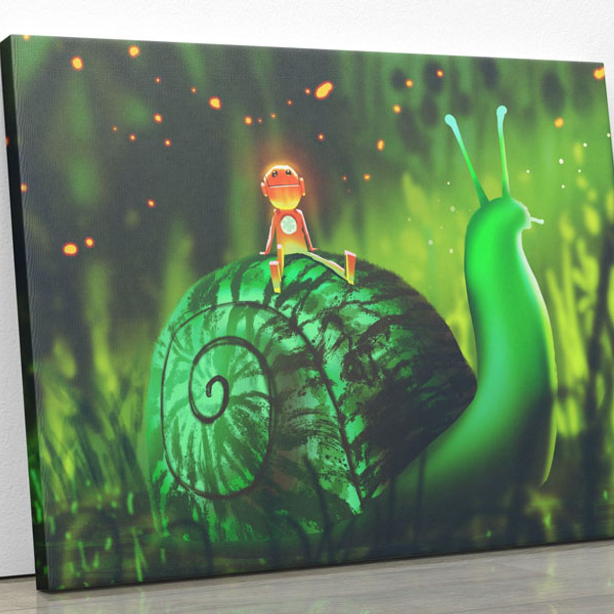 TAYRONA STORE - Cuadro En Lienzo Para Habitaciones Fantasia 191 125x100cm