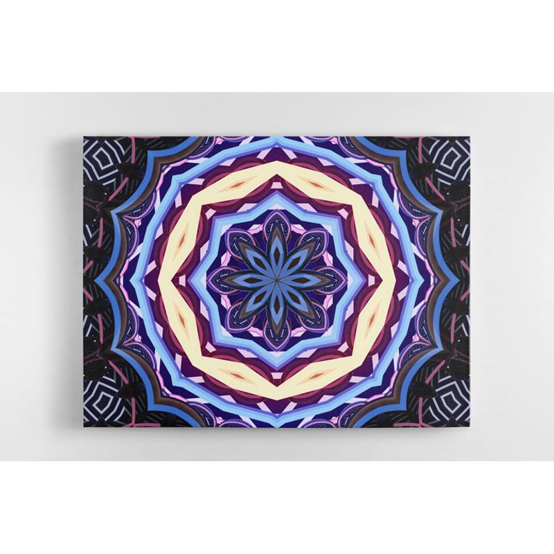 TAYRONA STORE - Cuadro En Lienzo Para Habitaciones Mandala 199 50x40cm