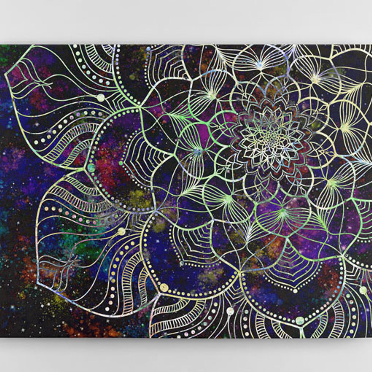 TAYRONA STORE - Cuadro En Lienzo Para Habitaciones Mandala 219 125x100cm