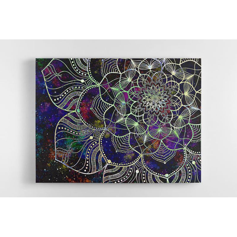 TAYRONA STORE - Cuadro En Lienzo Para Habitaciones Mandala 219 75x60cm