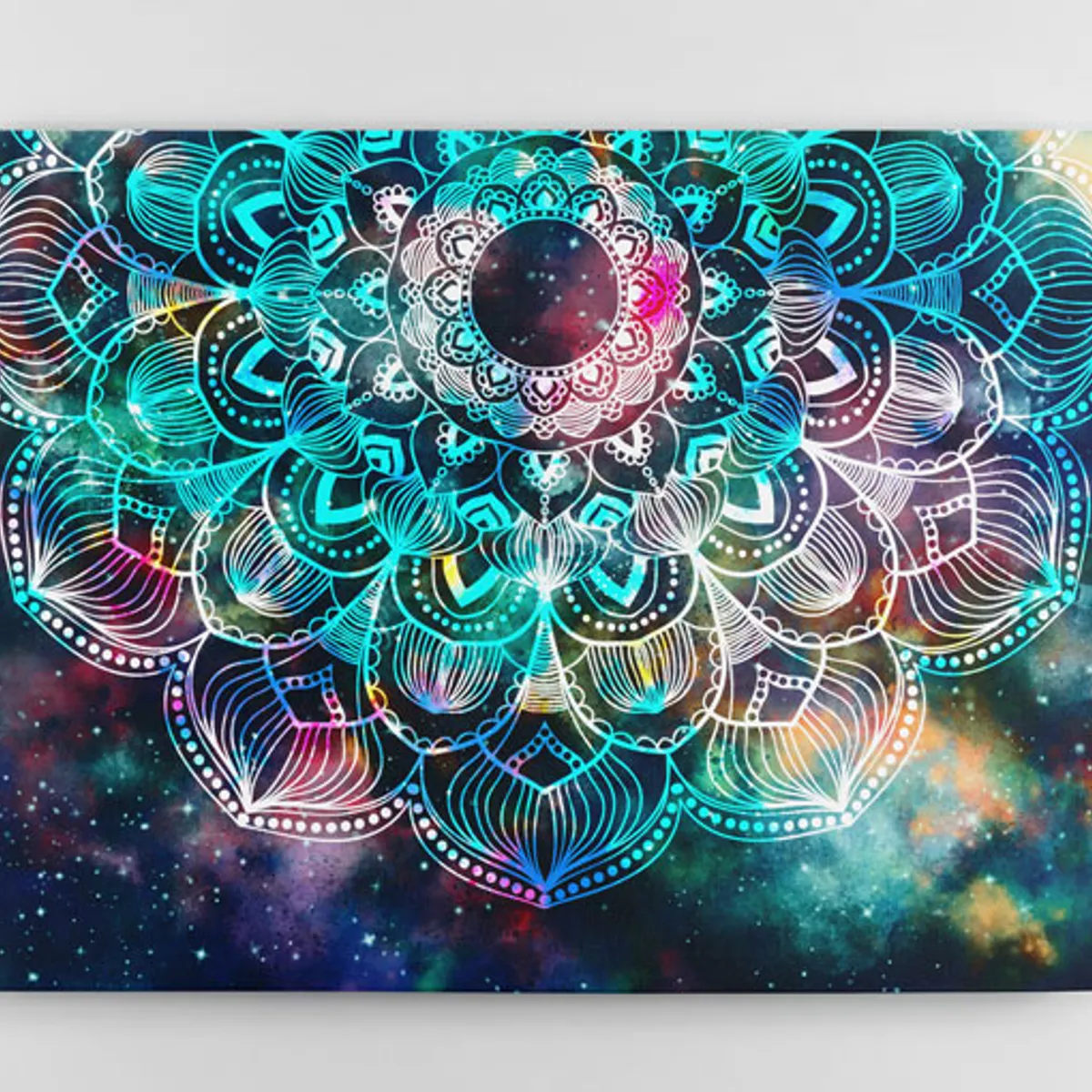 TAYRONA STORE - Cuadro En Lienzo Para Habitaciones Mandala 221 100x80cm