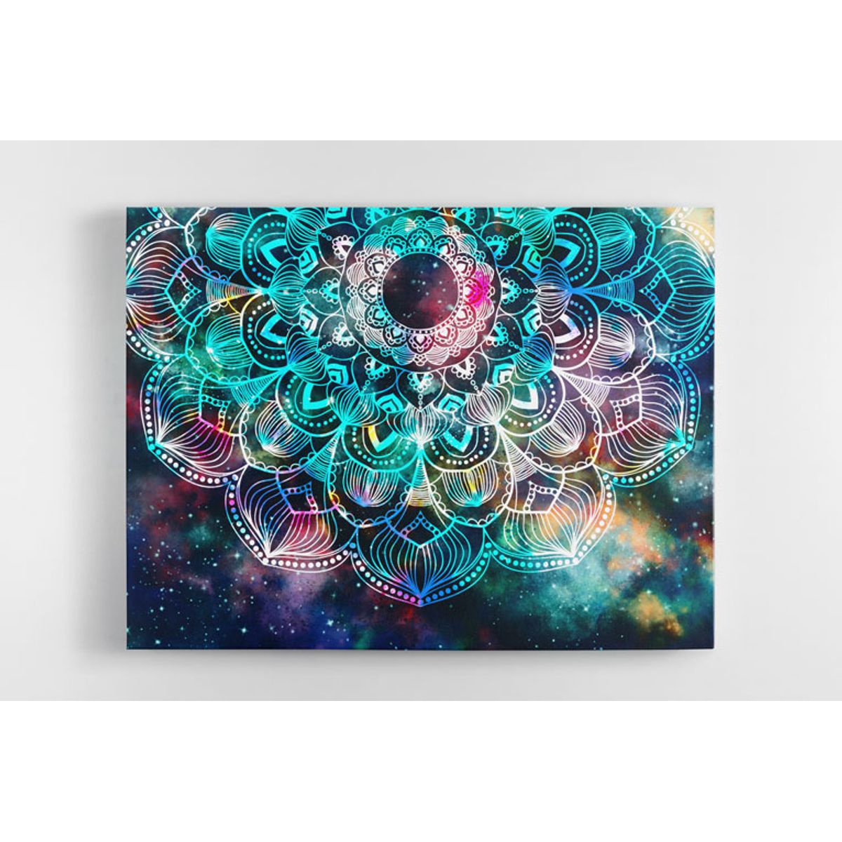 TAYRONA STORE - Cuadro En Lienzo Para Habitaciones Mandala 221 100x80cm