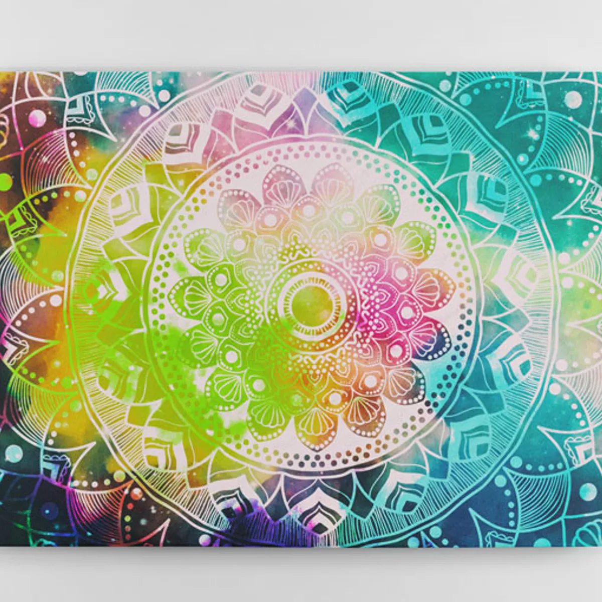 TAYRONA STORE - Cuadro En Lienzo Para Habitaciones Mandala 223 75x60cm